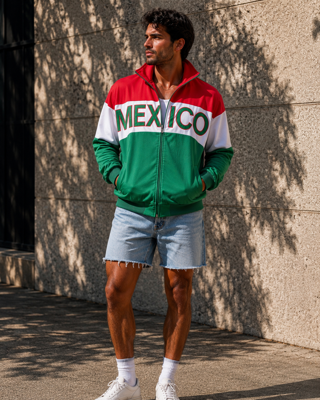 Tri color Jacket