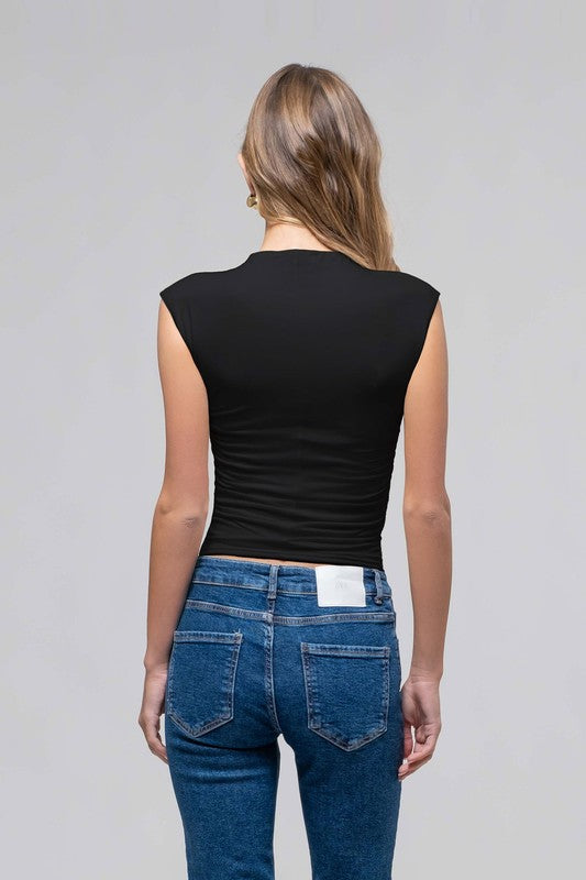 West Palm Scrunch Top