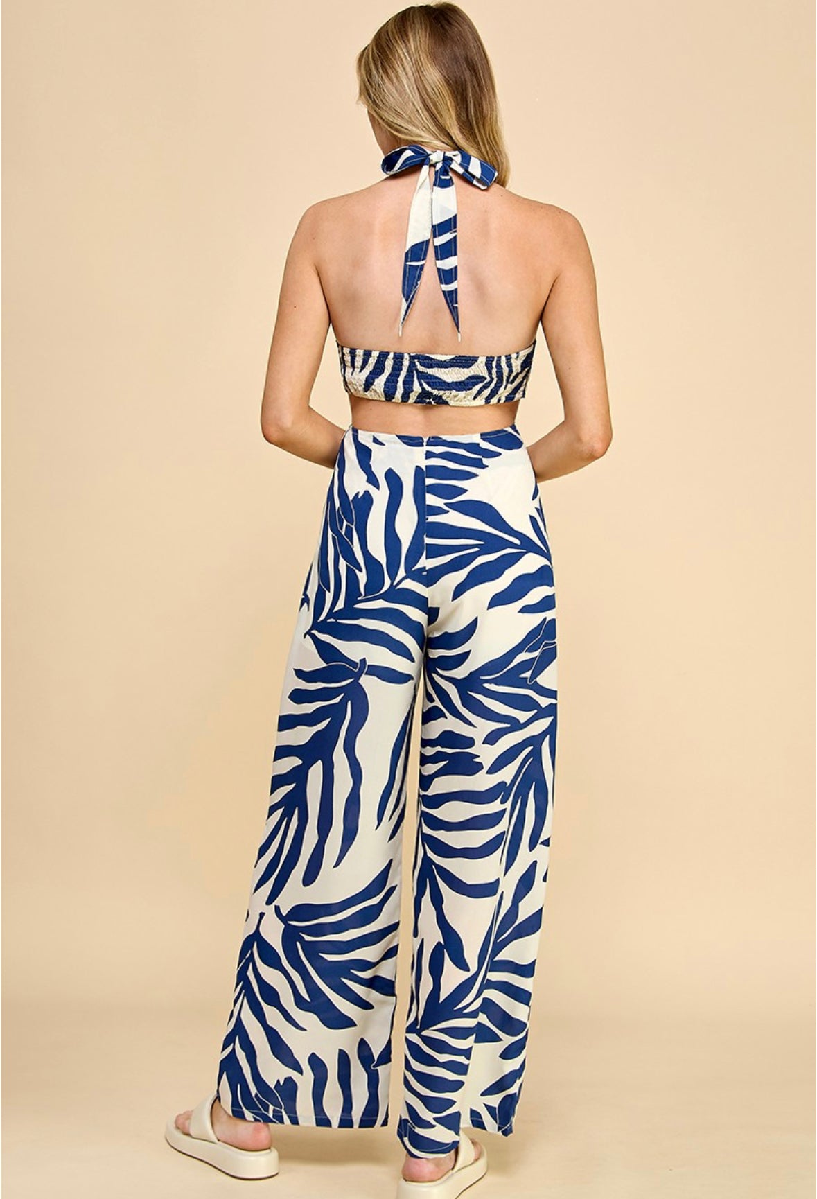 South Beach Halter Jumpsuit