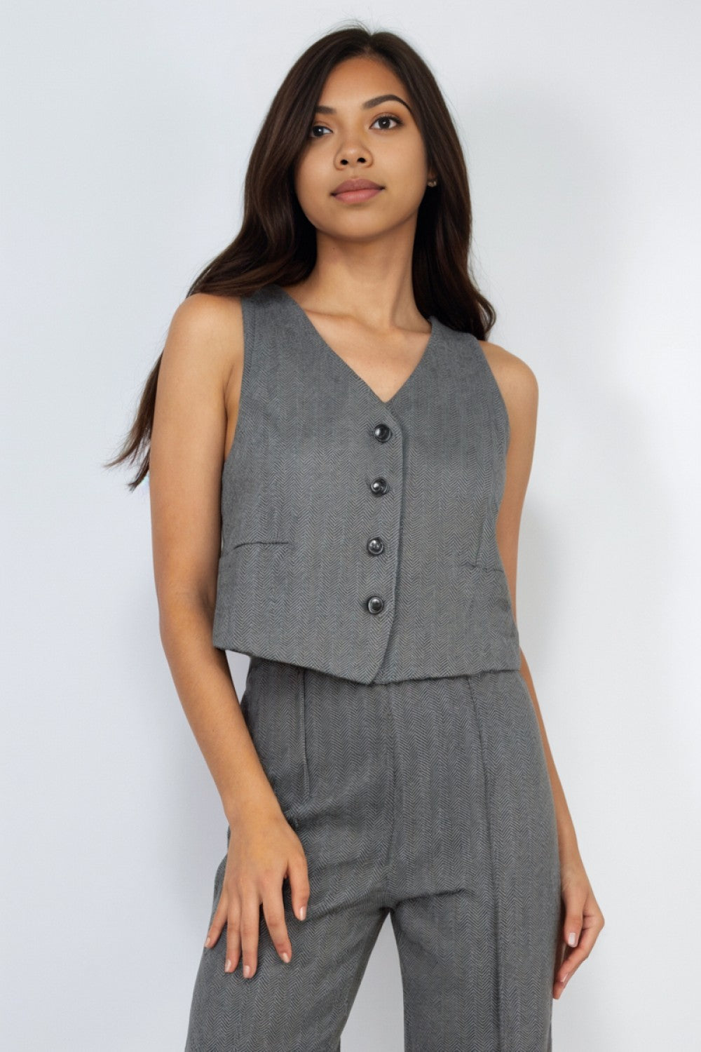 Hialeah V Neck Vest