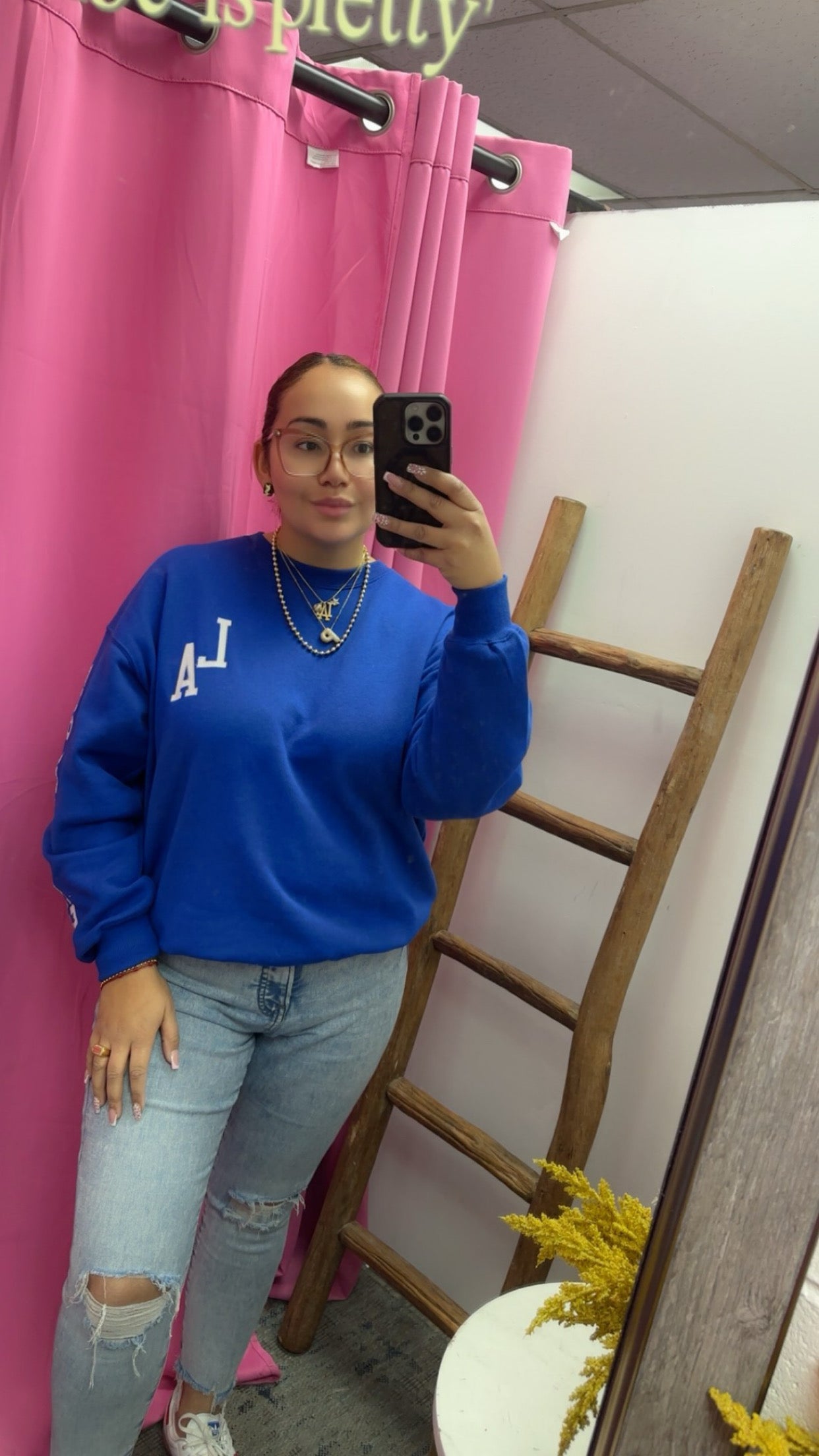LA CREW NECK