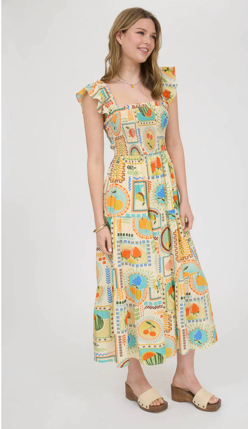 Algeria Print Dress