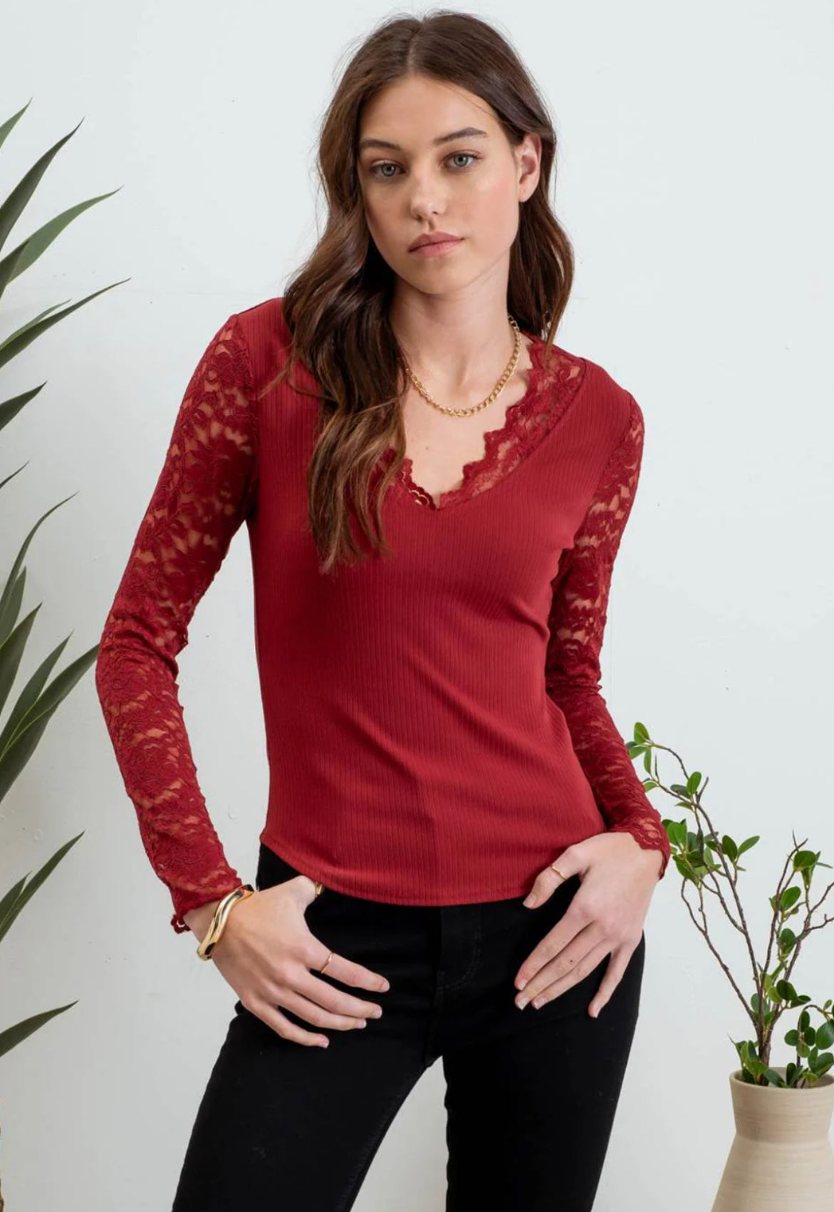 Ankra Lace Top