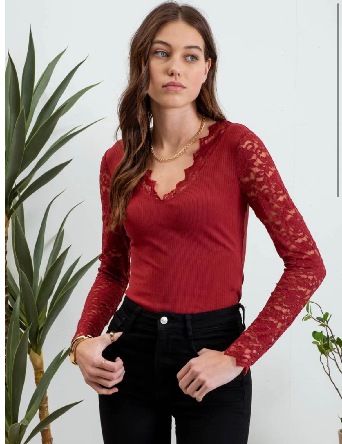 Ankra Lace Top