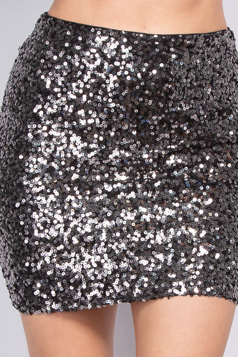 Vegas Sequined Skirt