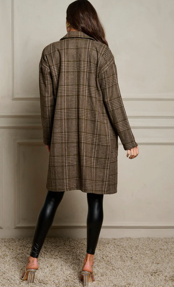 LEEDS PLAID COAT