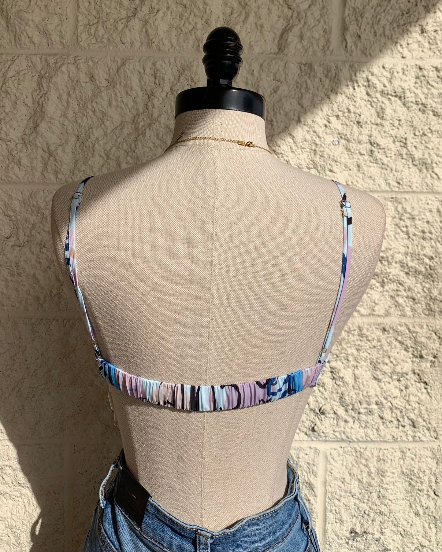 Maldives Crinkle Shirt and Bralette