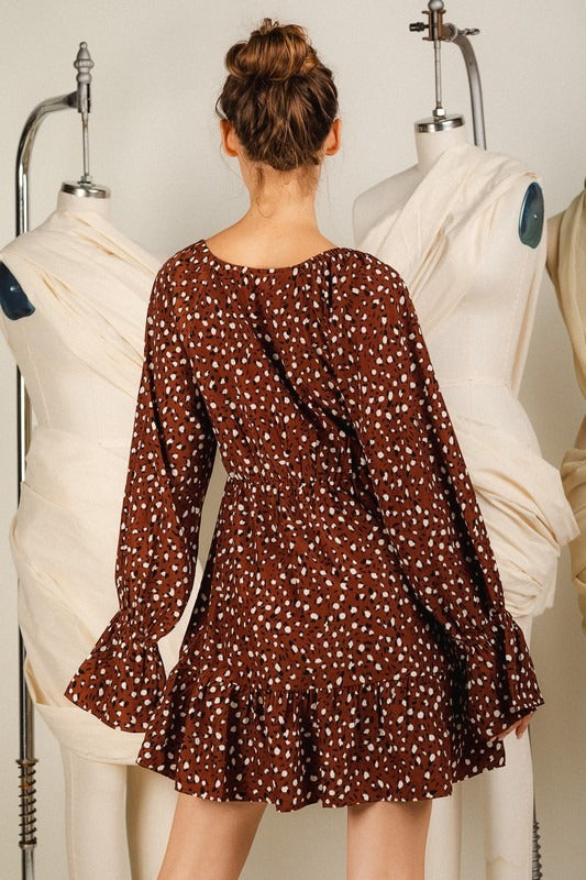 Athens Sleeve Layered Dress