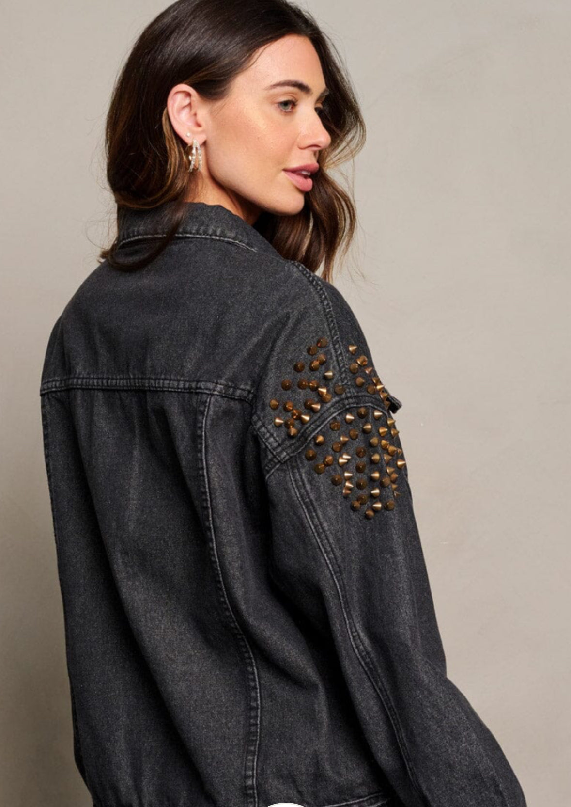 Berlin Stud Jean Jacket