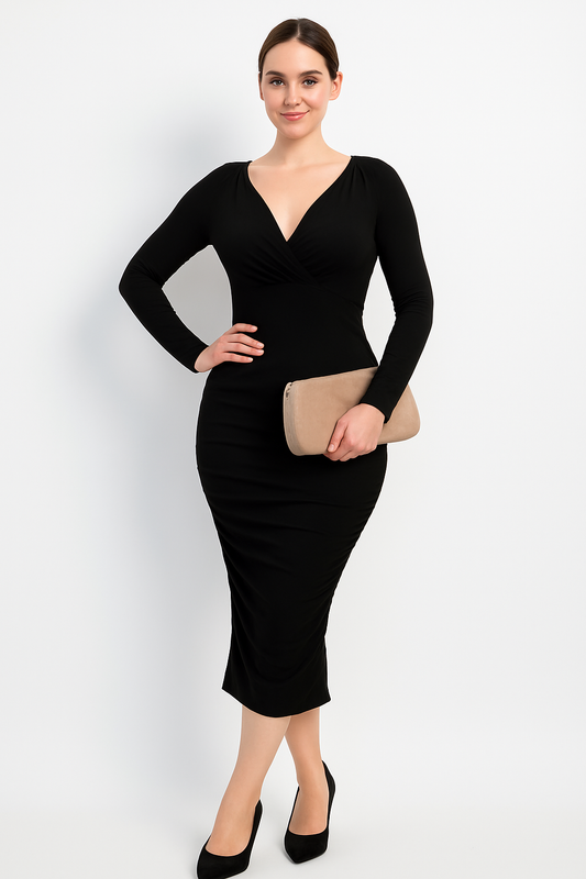 Örebro Ruched Bodycon Dress