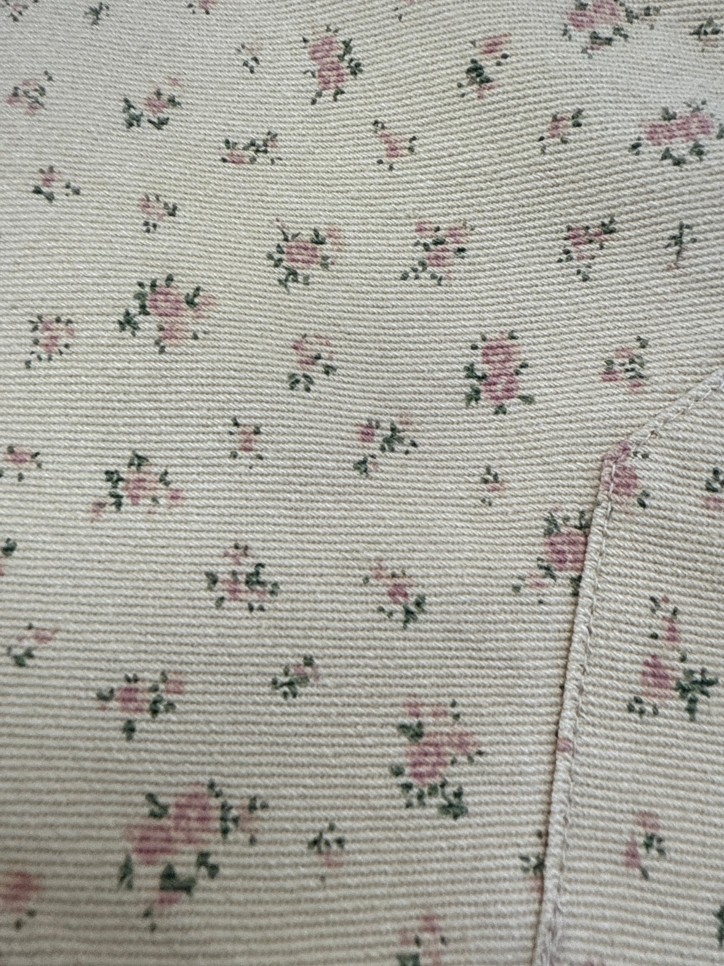 Floral Linen Parachute Pants