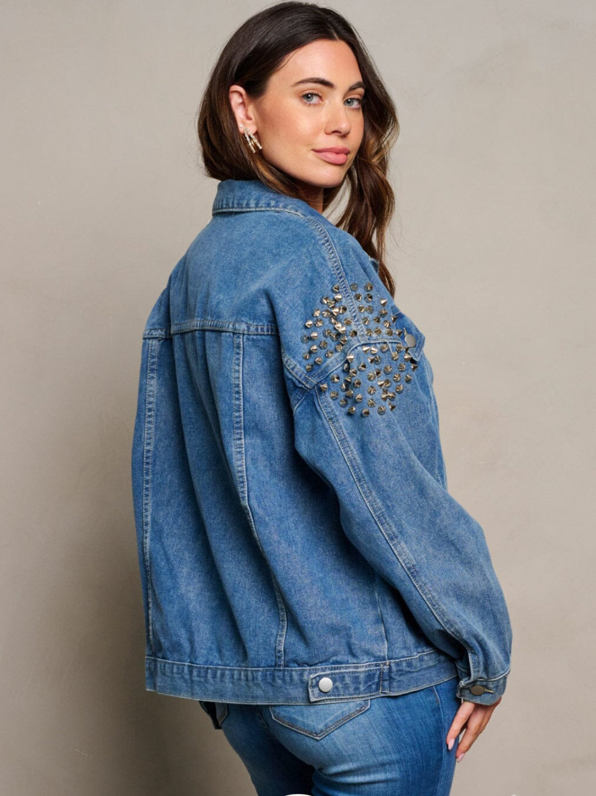 Berlin Stud Jean Jacket