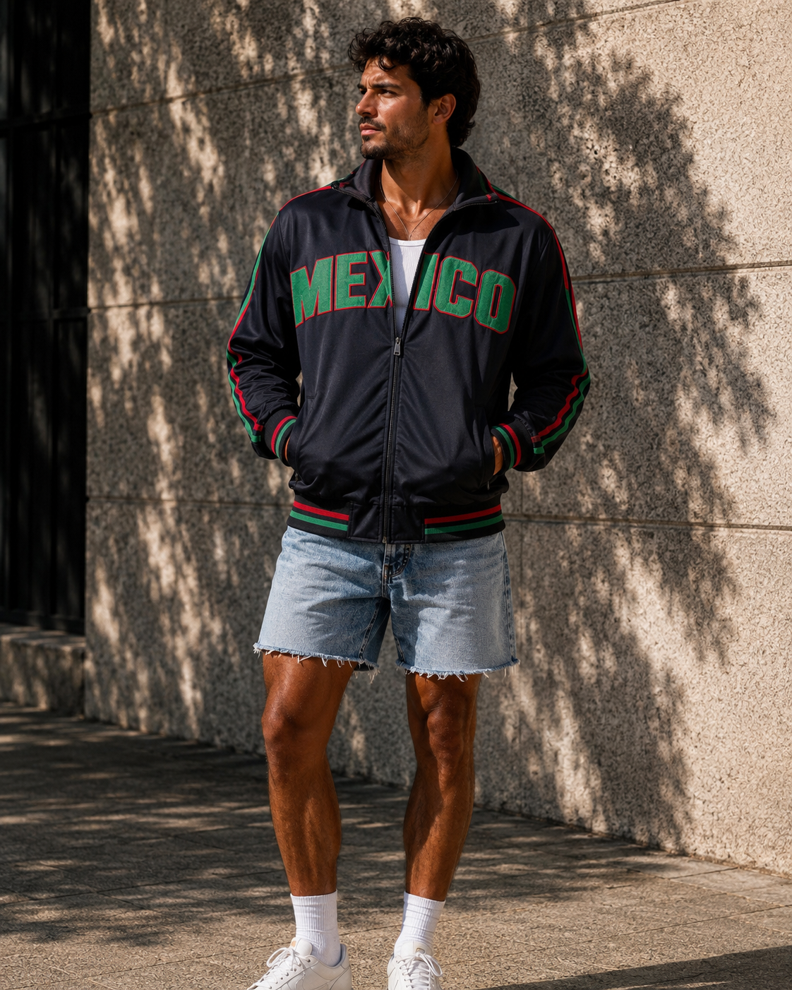 Tri color Jacket