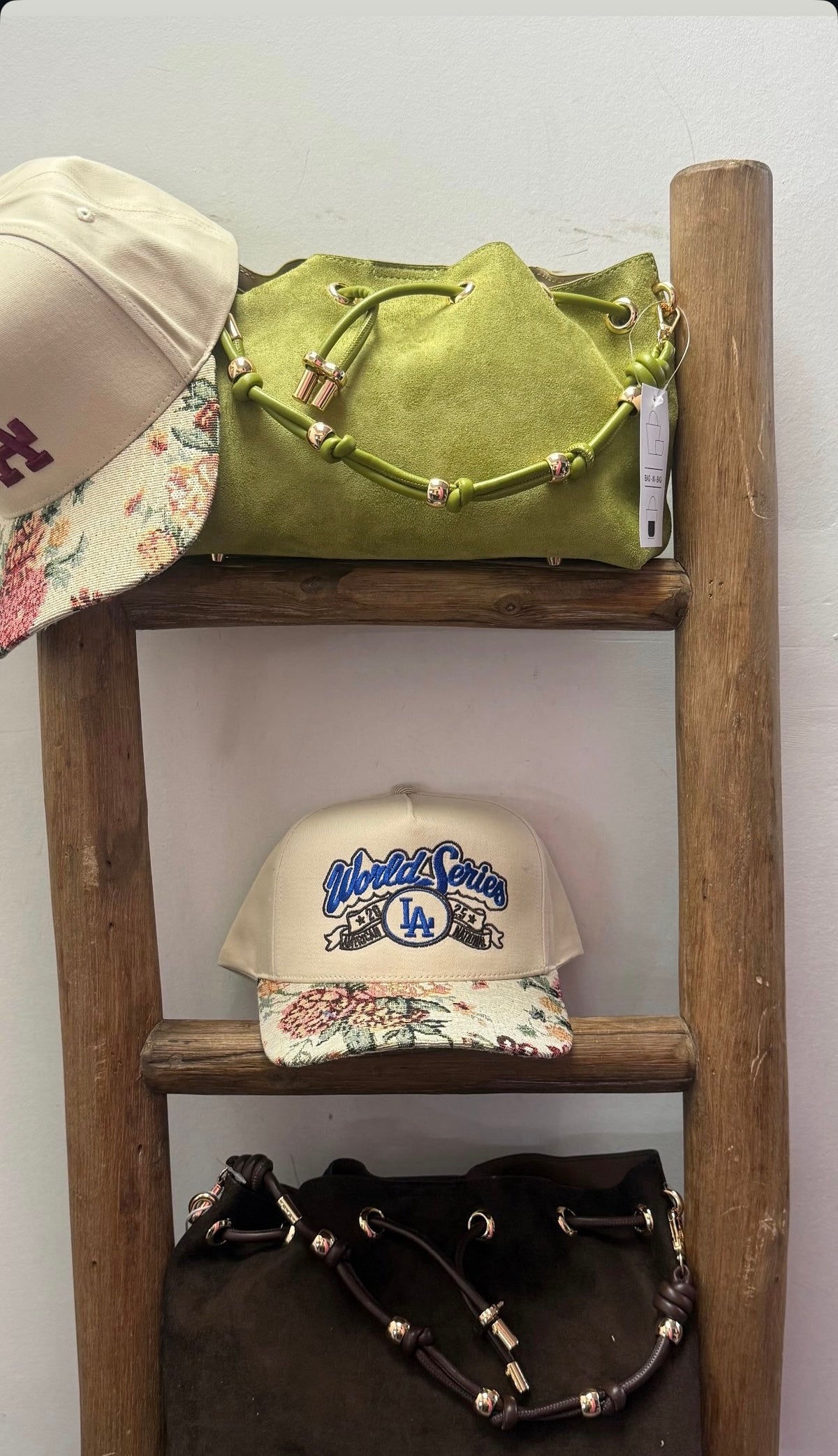 Suede bag dual