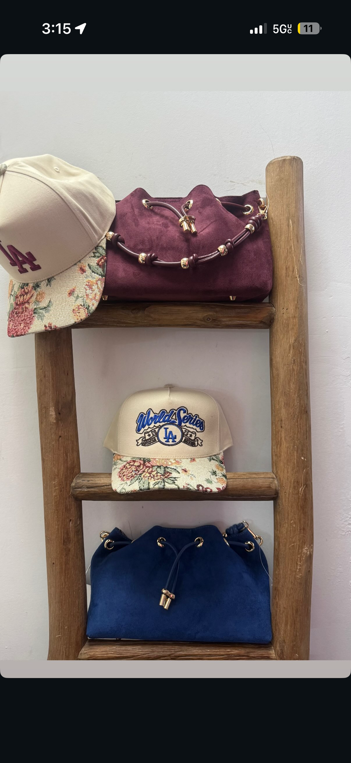 Suede bag dual