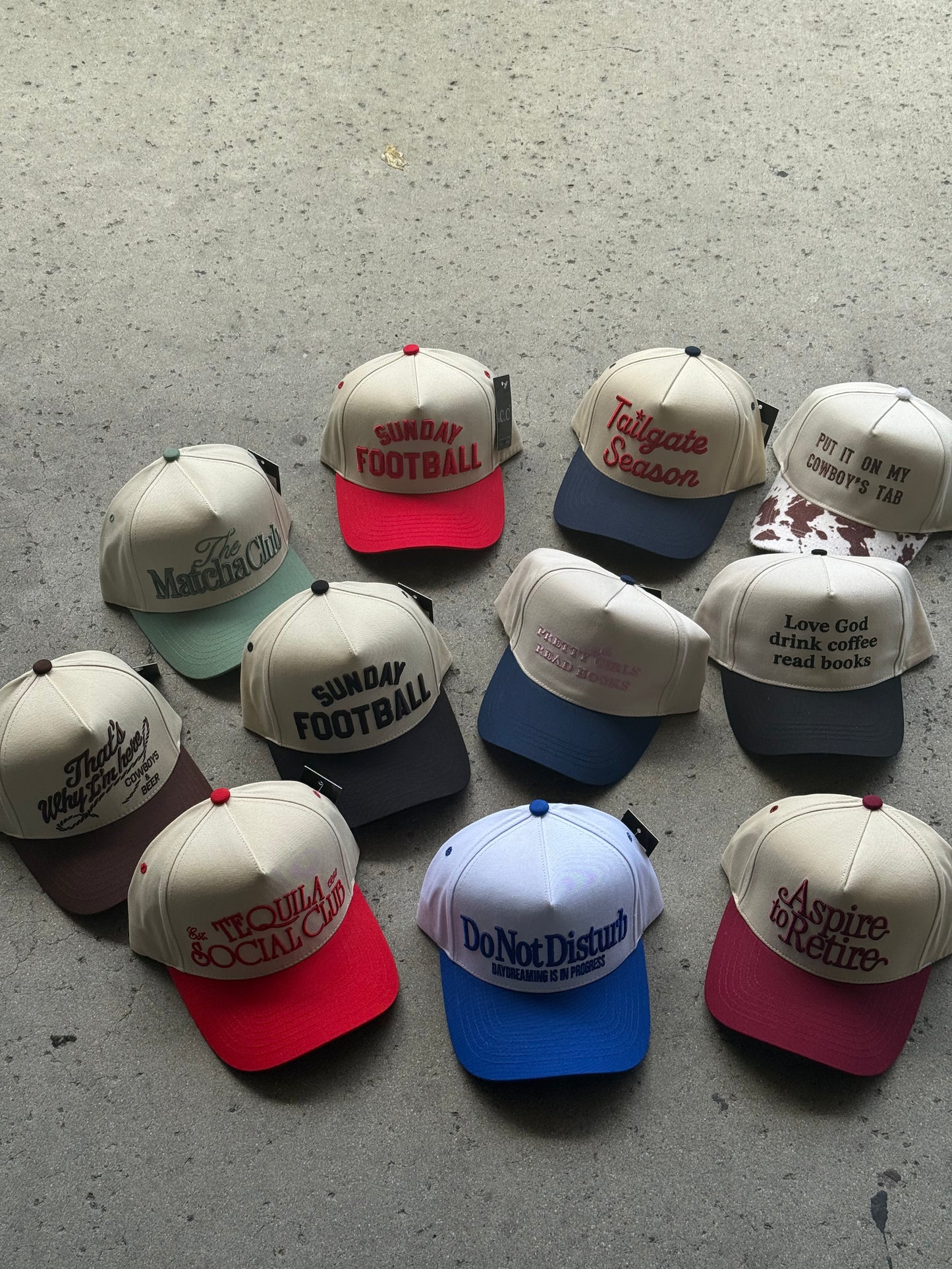 Dad Caps.