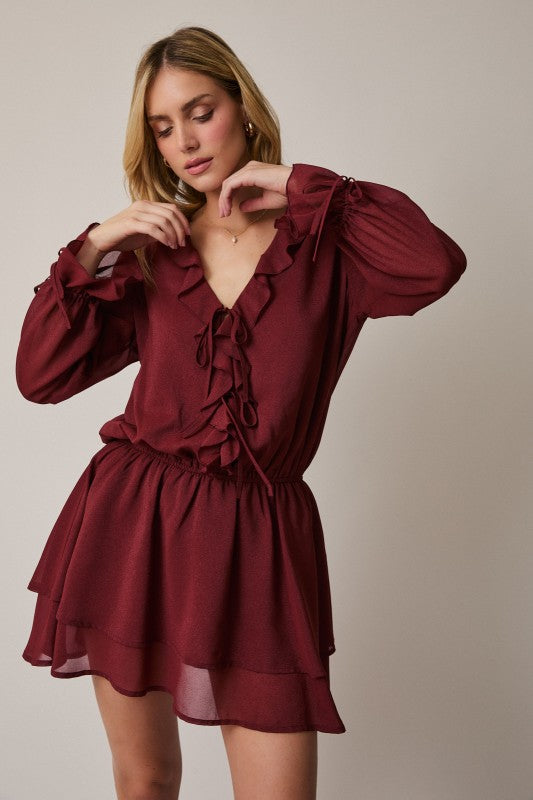 Malden Frilled Dress