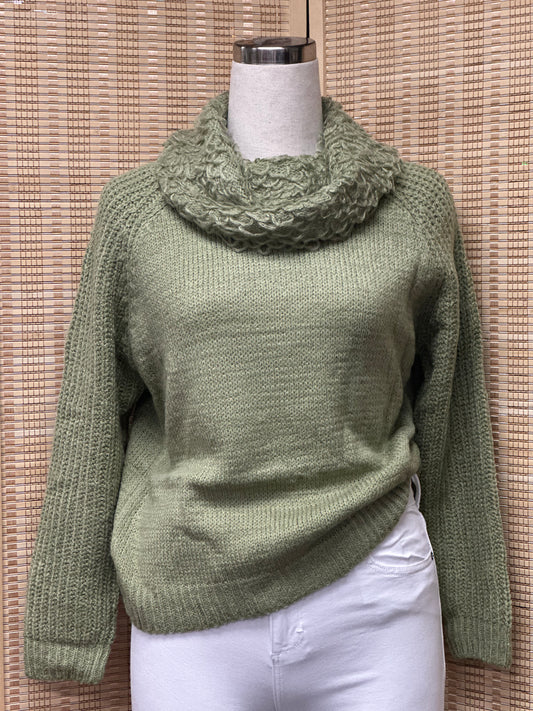 Butuan Turtle Neck Knitted Pullover